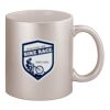 11oz Metallic Silver Mug Thumbnail