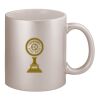 11oz Metallic Silver Mug Thumbnail