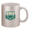 11oz Metallic Silver Mug Thumbnail