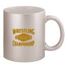 11oz Metallic Silver Mug Thumbnail