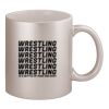 11oz Metallic Silver Mug Thumbnail