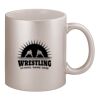 11oz Metallic Silver Mug Thumbnail