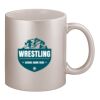11oz Metallic Silver Mug Thumbnail