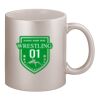 11oz Metallic Silver Mug Thumbnail