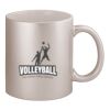 11oz Metallic Silver Mug Thumbnail