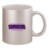 11oz Metallic Silver Mug Thumbnail
