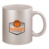 11oz Metallic Silver Mug Thumbnail