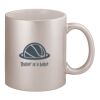 11oz Metallic Silver Mug Thumbnail