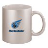 11oz Metallic Silver Mug Thumbnail