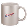 11oz Metallic Silver Mug Thumbnail