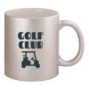 11oz Metallic Silver Mug Thumbnail