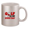 11oz Metallic Silver Mug Thumbnail