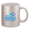 11oz Metallic Silver Mug Thumbnail