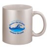 11oz Metallic Silver Mug Thumbnail