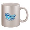 11oz Metallic Silver Mug Thumbnail