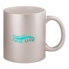 11oz Metallic Silver Mug Thumbnail