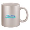 11oz Metallic Silver Mug Thumbnail