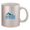 11oz Metallic Silver Mug Thumbnail