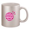 11oz Metallic Silver Mug Thumbnail