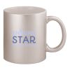 11oz Metallic Silver Mug Thumbnail