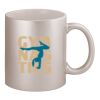 11oz Metallic Silver Mug Thumbnail