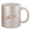 11oz Metallic Silver Mug Thumbnail