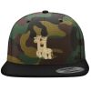 Structured 6089 Flat Bill Snapback Hat Thumbnail