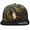 Structured 6089 Flat Bill Snapback Hat Thumbnail