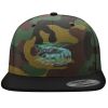 Structured 6089 Flat Bill Snapback Hat Thumbnail