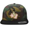 Structured 6089 Flat Bill Snapback Hat Thumbnail