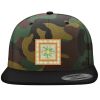Structured 6089 Flat Bill Snapback Hat Thumbnail