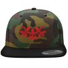 Structured 6089 Flat Bill Snapback Hat Thumbnail