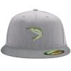 Flexfit 6210 Structured Flat Bill Fitted Hat Thumbnail