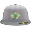 Flexfit 6210 Structured Flat Bill Fitted Hat Thumbnail