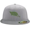 Flexfit 6210 Structured Flat Bill Fitted Hat Thumbnail