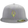 Flexfit 6210 Structured Flat Bill Fitted Hat Thumbnail
