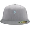 Flexfit 6210 Structured Flat Bill Fitted Hat Thumbnail