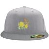 Flexfit 6210 Structured Flat Bill Fitted Hat Thumbnail