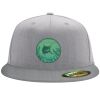 Flexfit 6210 Structured Flat Bill Fitted Hat Thumbnail