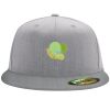 Flexfit 6210 Structured Flat Bill Fitted Hat Thumbnail