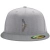 Flexfit 6210 Structured Flat Bill Fitted Hat Thumbnail