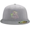 Flexfit 6210 Structured Flat Bill Fitted Hat Thumbnail