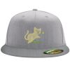 Flexfit 6210 Structured Flat Bill Fitted Hat Thumbnail