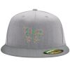 Flexfit 6210 Structured Flat Bill Fitted Hat Thumbnail
