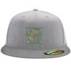 Flexfit 6210 Structured Flat Bill Fitted Hat Thumbnail
