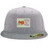 Flexfit 6210 Structured Flat Bill Fitted Hat Thumbnail