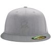 Flexfit 6210 Structured Flat Bill Fitted Hat Thumbnail