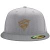 Flexfit 6210 Structured Flat Bill Fitted Hat Thumbnail