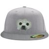 Flexfit 6210 Structured Flat Bill Fitted Hat Thumbnail
