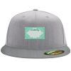 Flexfit 6210 Structured Flat Bill Fitted Hat Thumbnail